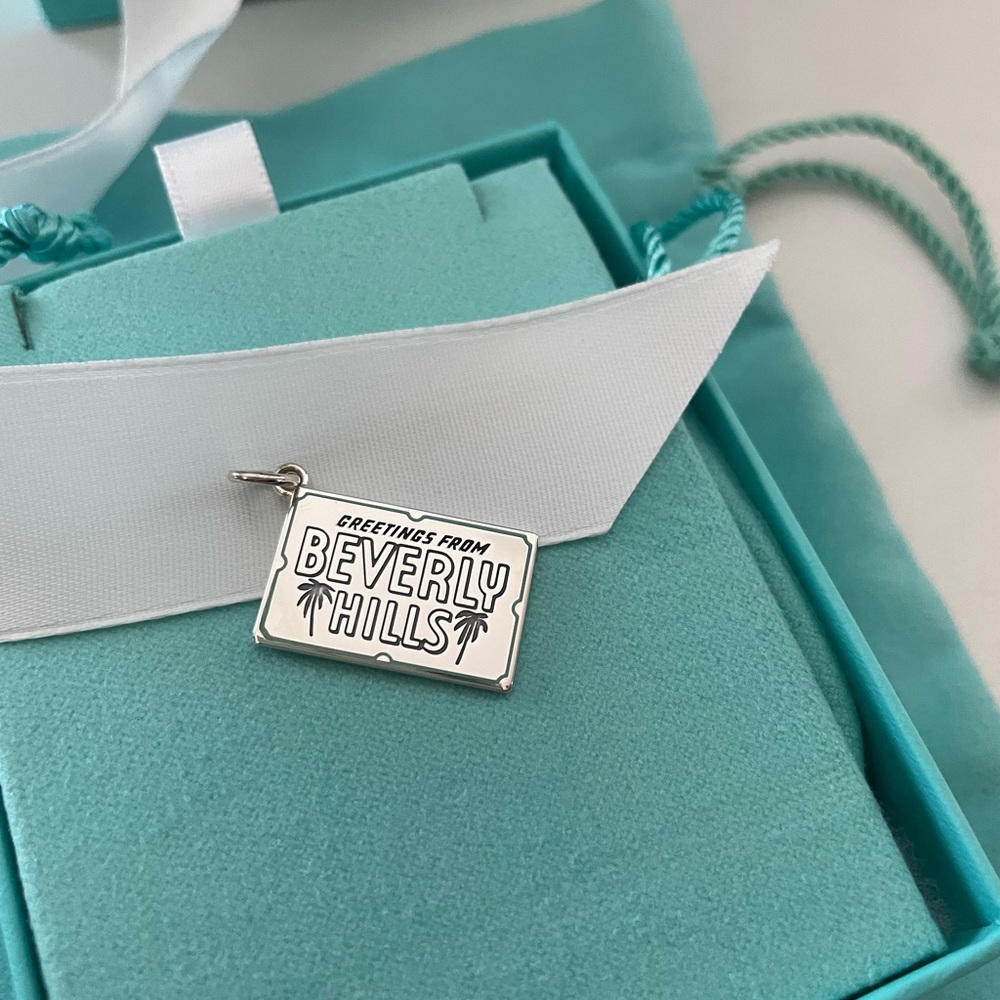 Tiffany‎ & Co postcard charm